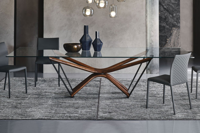 Cattelan Italia Marathon Glass Dining Table