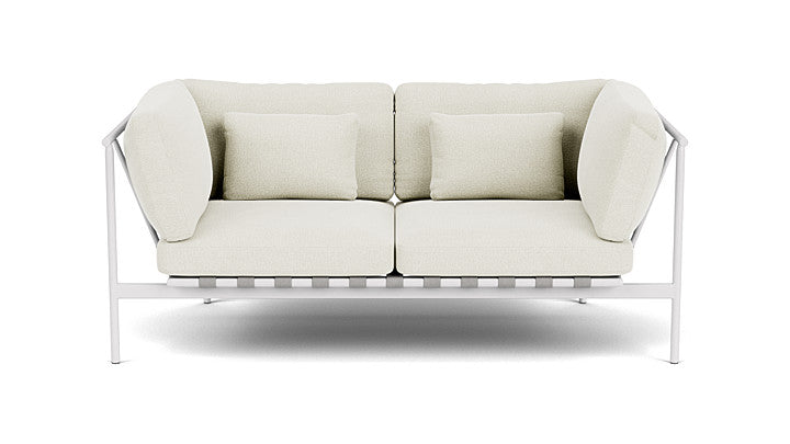 Barlow Tyrie Around Deep Seating Double Lounge Sofa with Aluminium Arms