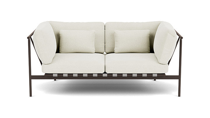 Barlow Tyrie Around Deep Seating Double Lounge Sofa with Aluminium Arms