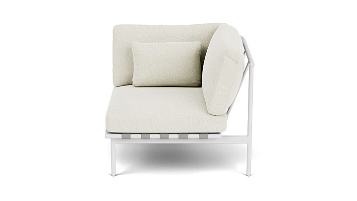 Barlow Tyrie Around Deep Seating Single Lounge Chair with Aluminium Right Arm