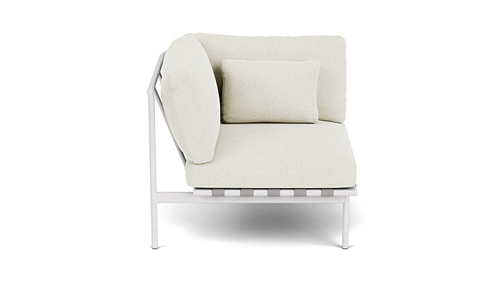 Barlow Tyrie Around Deep Seating Single Lounge Chair with Aluminium Left Arm