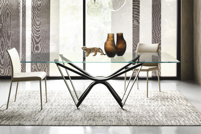 Cattelan Italia Marathon Glass Dining Table