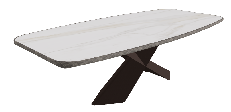 Matt Golden Calacatta_Bronze Embossed_Brushed Grey