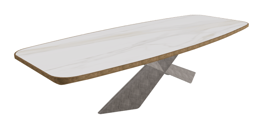 Matt Golden Calacatta_Brushed Grey_Brushed Bronze