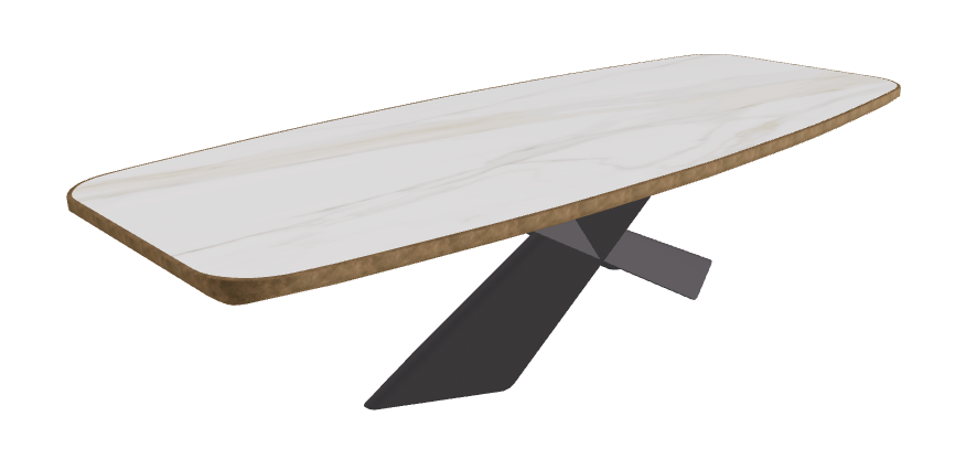 Matt Golden Calacatta_Graphite Embossed_Brushed Bronze