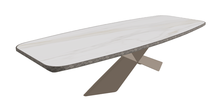 Matt Golden Calacatta_Titanium Embossed_Brushed Grey