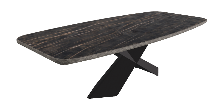 Matt Portoro_Black Embossed_Brushed Grey