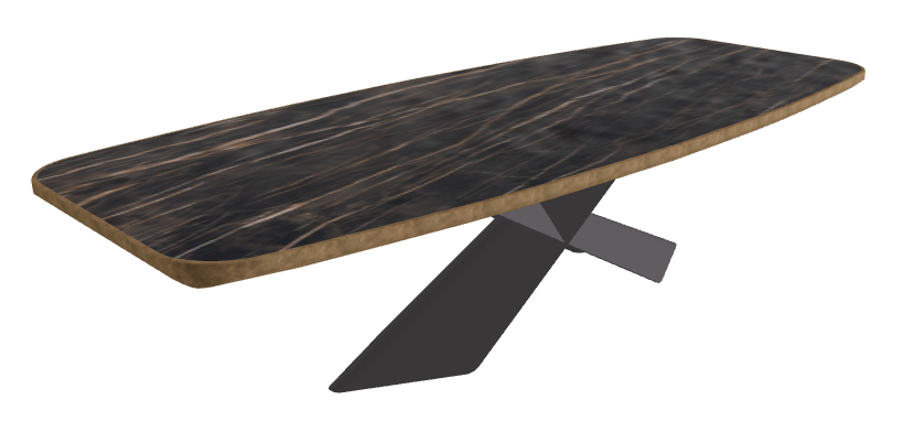 Matt Portoro_Graphite Embossed_Brushed Bronze