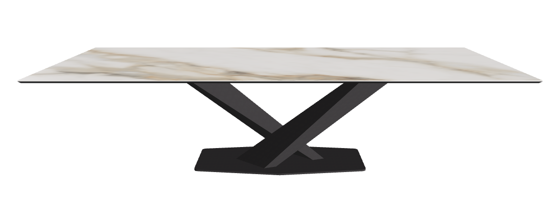 Cattelan Italia Stratos Keramik Rectangular Dining Table – 300x120x75h