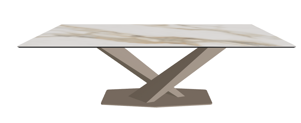 Cattelan Italia Stratos Keramik Rectangular Dining Table – 240x120x75h