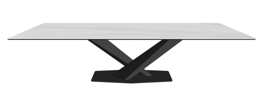 Cattelan Italia Stratos Keramik Rectangular Dining Table – 300x120x75h
