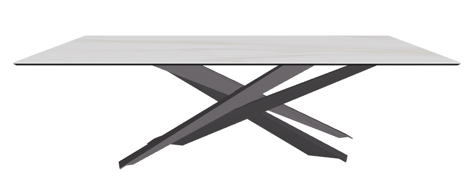 240x120x74.5h Rectangle Shaped_Matt Golden Calacatta_Graphite Embossed