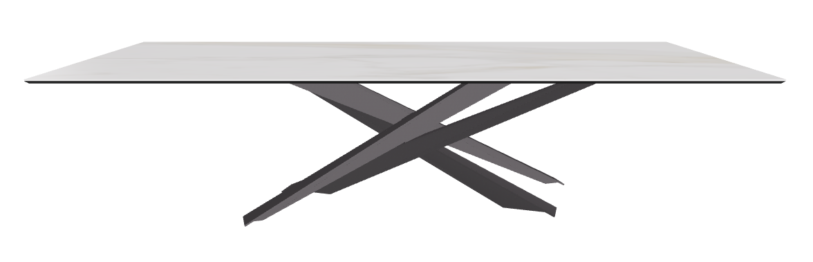 300x120x74.5h Rectangle Shaped_Matt Golden Calacatta_Graphite Embossed