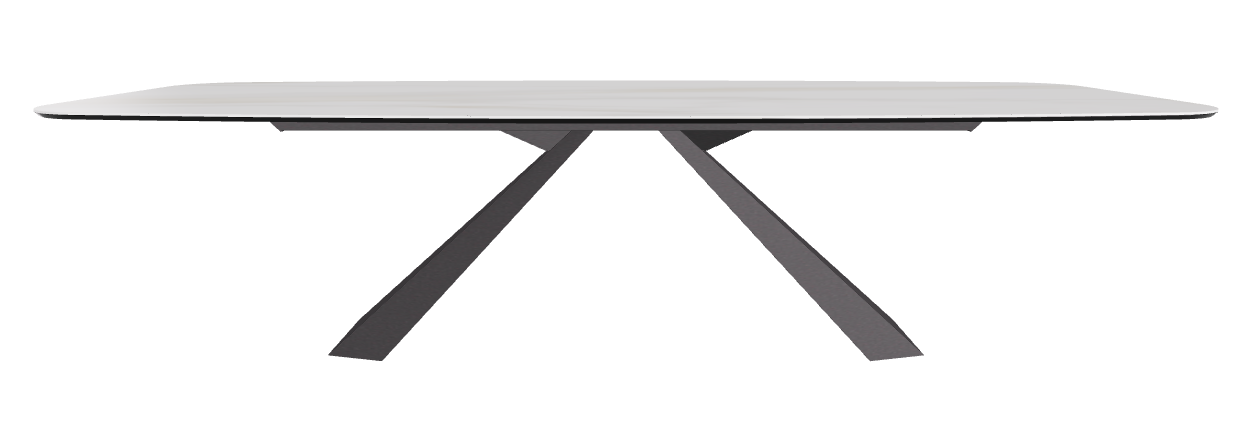 300x120x73h Barrel Shaped_Matt Golden Calacatta_Graphite Embossed