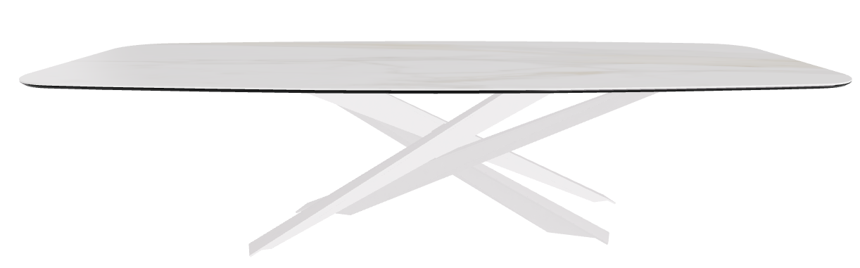 300x120x74.5h Barrel Shaped_Matt Golden Calacatta_Pearl Embossed