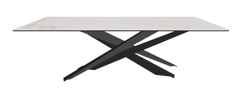 240x120x74.5h Rectangle Shaped_Matt Invisible_Black Embossed