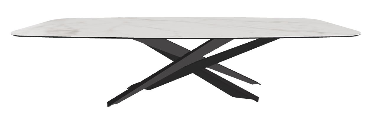 300x120x74.5h Barrel Shaped_Matt Invisible_Black Embossed