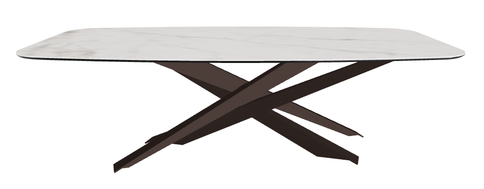 240x120x74.5h Barrel Shaped_Matt Invisible_Bronze Embossed