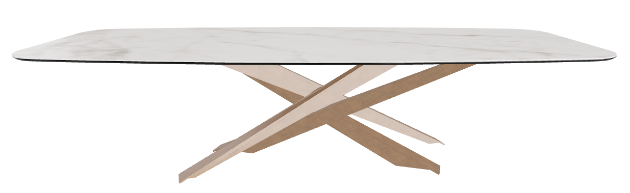 300x120x74.5h Barrel Shaped_Matt Invisible_Brushed Bronze