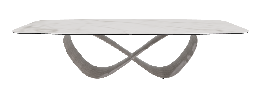 300x120x75h Barrel Shaped_Matt Invisible_Brushed Grey