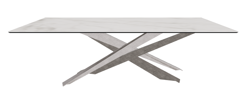 240x120x74.5h Rectangle Shaped_Matt Invisible_Brushed Grey