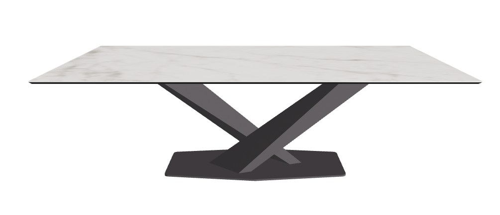 Cattelan Italia Stratos Keramik Rectangular Dining Table – 240x120x75h