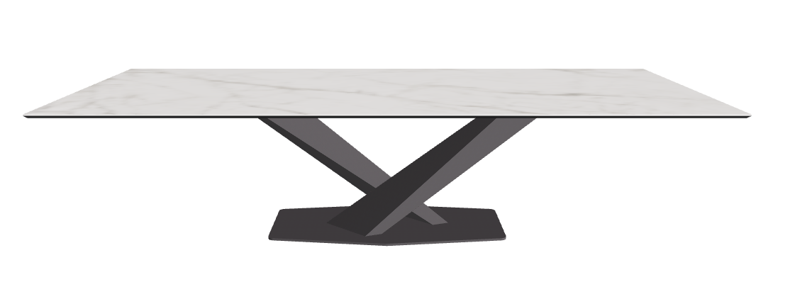 Cattelan Italia Stratos Keramik Rectangular Dining Table – 300x120x75h