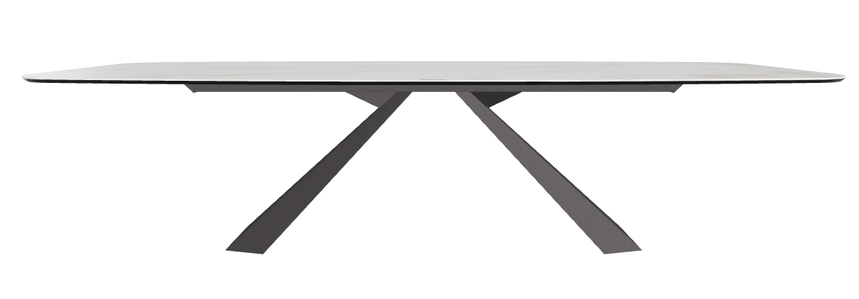 300x120x73h Barrel Shaped_Matt Invisible_Graphite Embossed