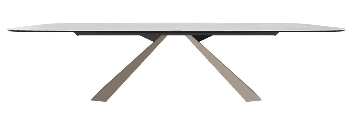 300x120x73h Barrel Shaped_Matt Invisible_Titanium Embossed