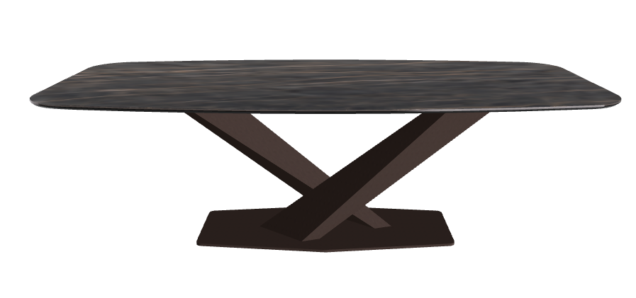 Cattelan Italia Stratos Keramik Barrel-Shaped Dining Table – 240x120x75h