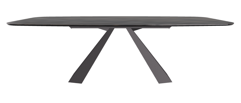 240x120x73h Barrel Shaped_Matt Portoro_Graphite Embossed