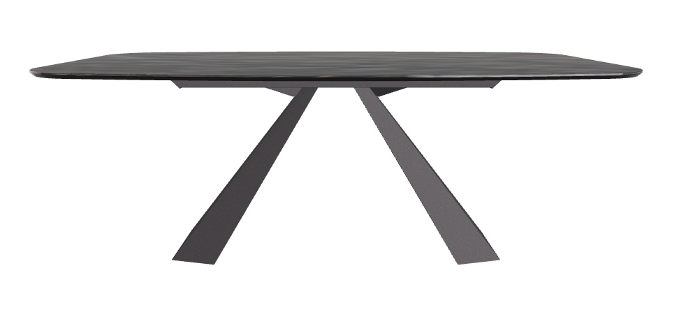 200x120x73h Barrel Shaped_Matt Portoro_Graphite Embossed