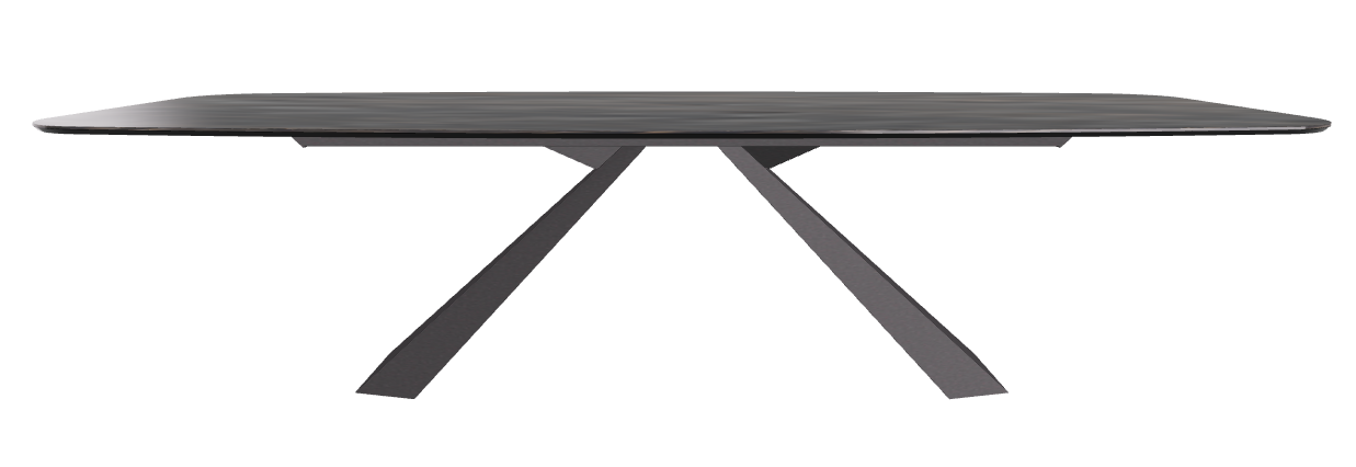 300x120x73h Barrel Shaped_Matt Portoro_Graphite Embossed