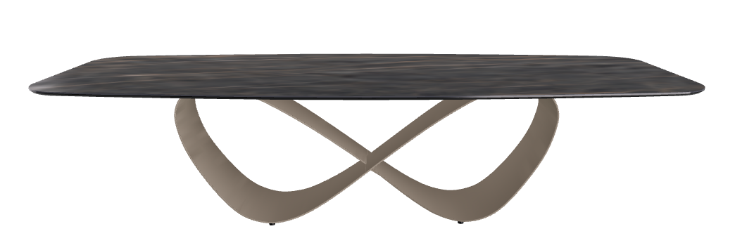 300x120x75h Barrel Shaped_Matt Portoro_Titanium Embossed