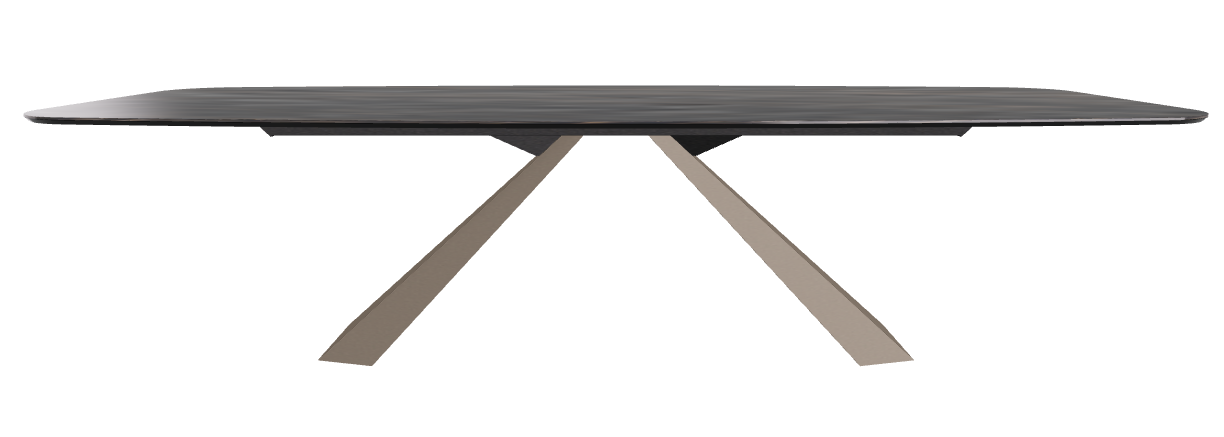 300x120x73h Barrel Shaped_Matt Portoro_Titanium Embossed