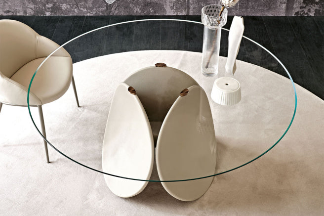 Cattelan Italia Maxim Glass Dining Table