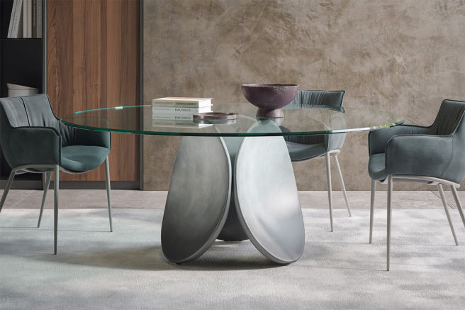Cattelan Italia Maxim Glass Dining Table