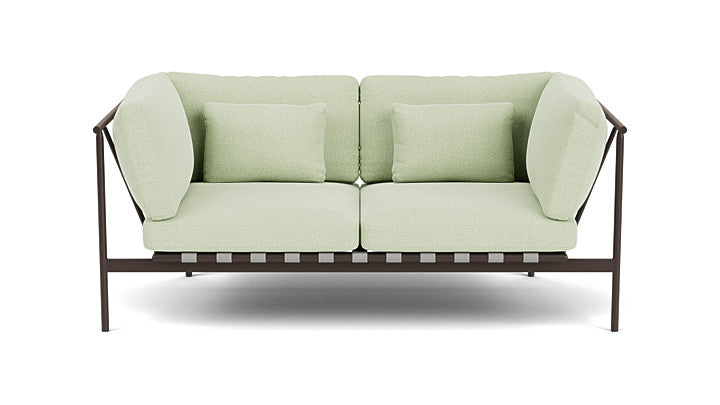 Barlow Tyrie Around Deep Seating Double Lounge Sofa with Aluminium Arms