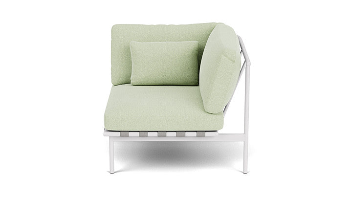 Barlow Tyrie Around Deep Seating Single Lounge Chair with Aluminium Right Arm