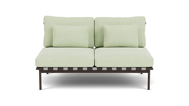 Barlow Tyrie Around Deep Seating Double Lounge Sofa Without Arms