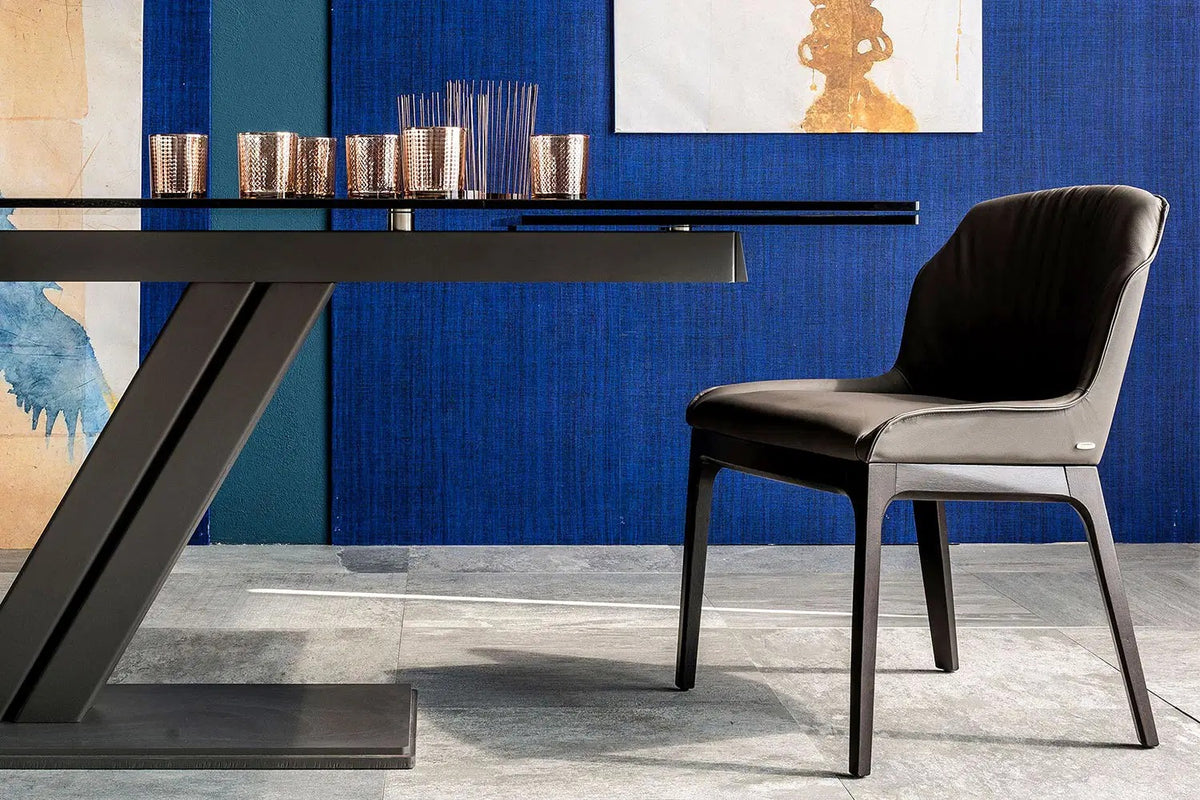 Cattelan Italia Musa Dining Chair – Fabric, Micro Nubuk & Synthetic Leather
