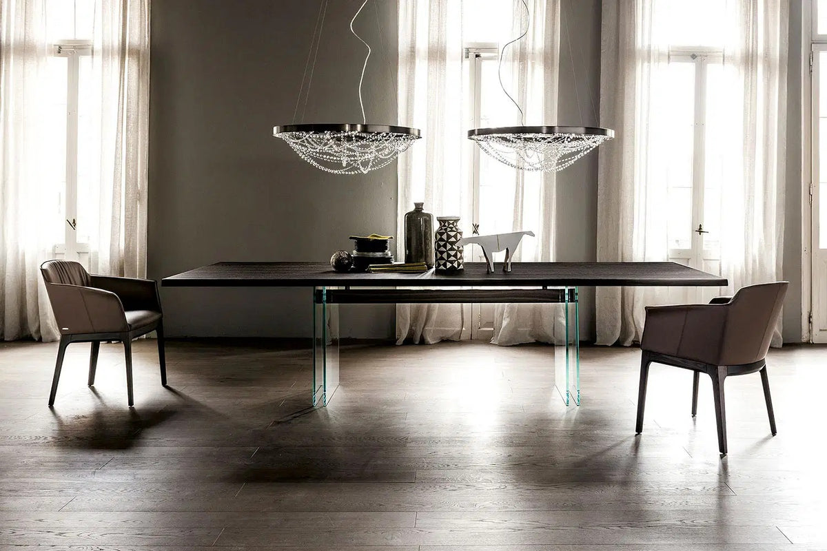 Cattelan Italia Musa Dining Armchair – Fabric, Micro Nubuk & Synthetic Leather