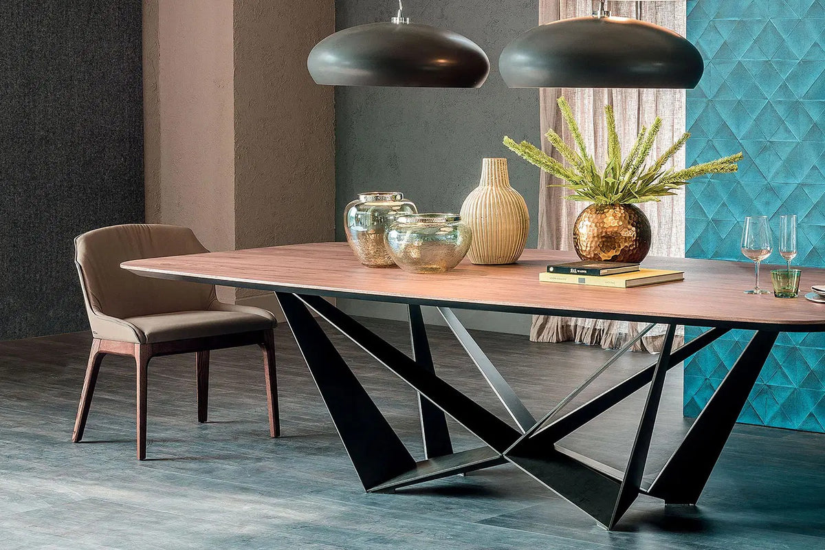 Cattelan Italia Musa Dining Chair – Fabric, Micro Nubuk & Synthetic Leather