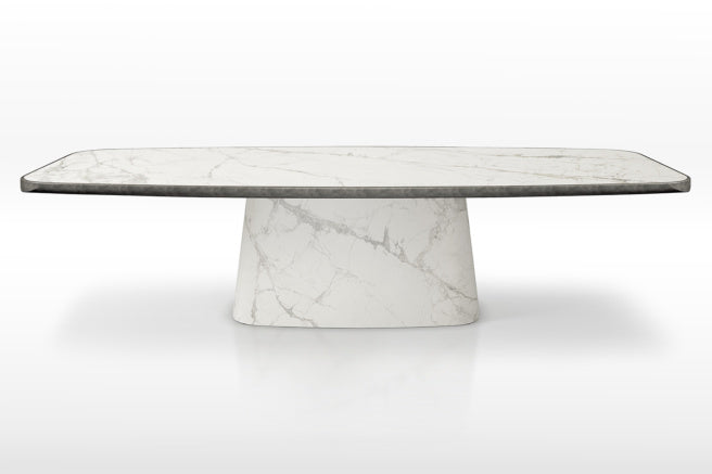 Cattelan Italia Napoleon Keramik Premium Barrel-Shaped Dining Table