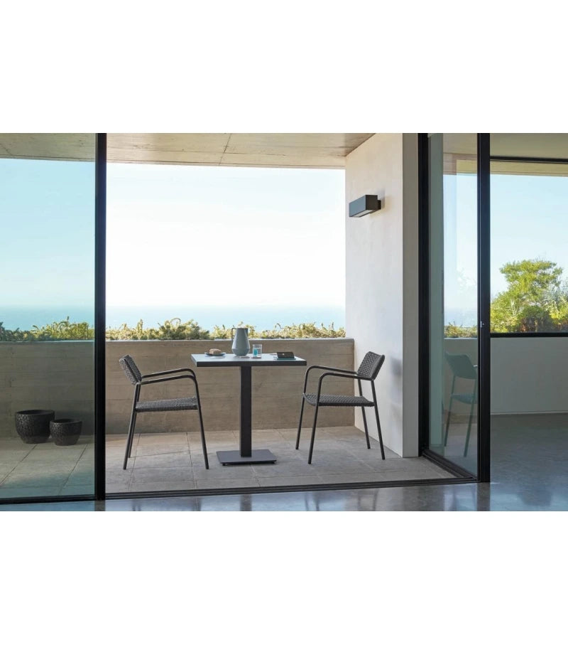 Manutti Napoli Bistro Table 75 × 75 × 75h cm