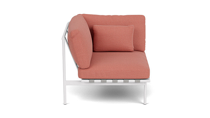 Barlow Tyrie Around Deep Seating Single Lounge Chair with Aluminium Left Arm