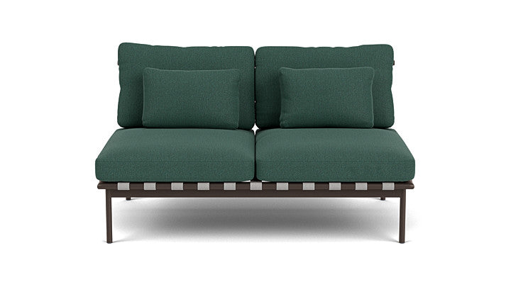 Barlow Tyrie Around Deep Seating Double Lounge Sofa Without Arms