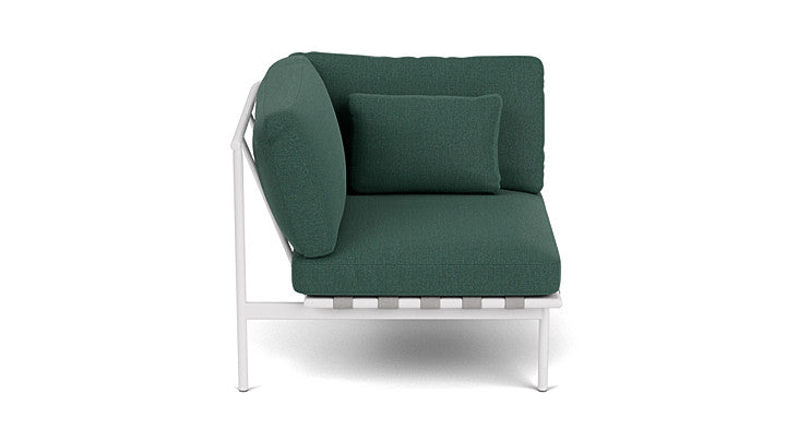 Barlow Tyrie Around Deep Seating Single Lounge Chair with Aluminium Left Arm