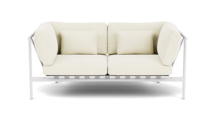 Barlow Tyrie Around Deep Seating Double Lounge Sofa with Aluminium Arms