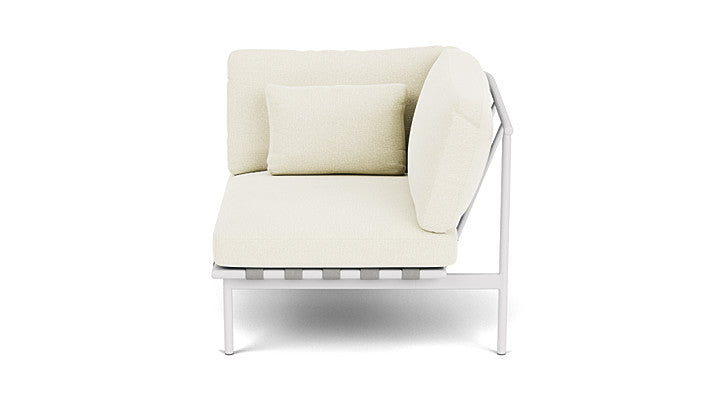 Barlow Tyrie Around Deep Seating Single Lounge Chair with Aluminium Right Arm